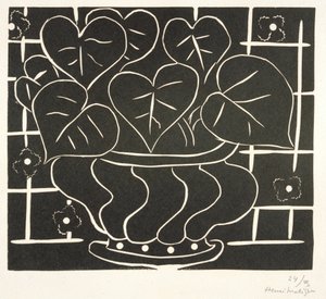 Tazón de Begonias I de Henri Matisse