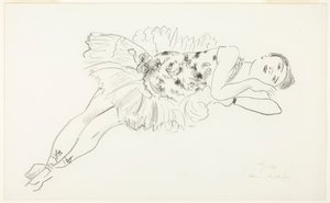Bailarina reclinada, de Ten Dancers de Henri Matisse