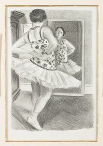 Bailarina reflejada en el espejo de Henri Matisse
