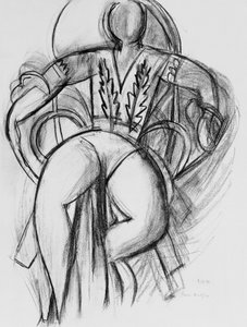 Bailarina descansando en un sillón de Henri Matisse