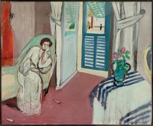Mujer en el sofá de Henri Matisse