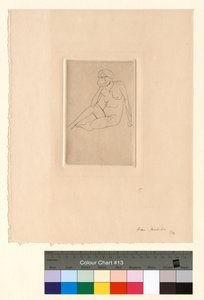 Figura sentada - Desnudo de Henri Matisse