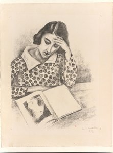 Gran lectora de Henri Matisse