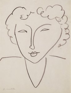 Cabeza de mujer; Tete de Femme