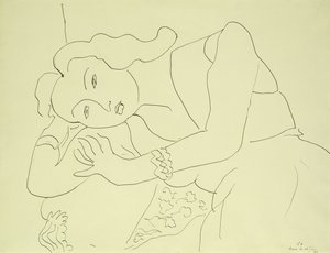 Cabeza de mujer de Henri Matisse