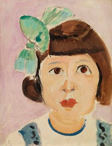 Cabeza de joven (Tête de fillette) de Henri Matisse