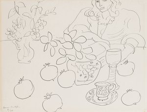 Escena interior de Henri Matisse