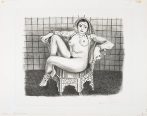 Joven Odalisca Hindú-Seated