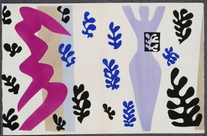 El lanzador de cuchillos. De «Jazz». Lámina XV. P. 106 de Henri Matisse