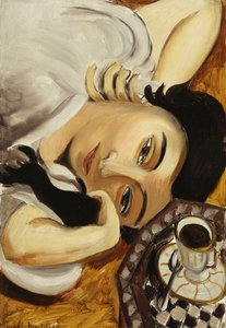 Lorette con una taza de café de Henri Matisse