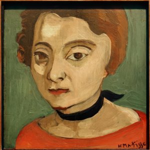 Marguerite con collar de terciopelo negro de Henri Matisse
