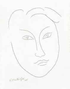 Máscara de un niño de Henri Matisse