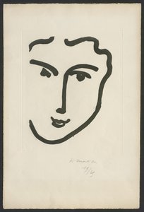 Nadia con la sonrisa alegre de Henri Matisse