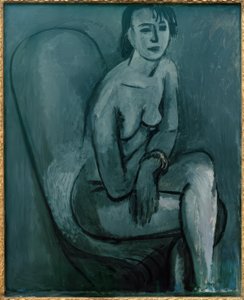 Gris nude con brazalete de Henri Matisse