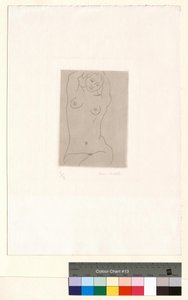 Desnudo, los brazos sobre la cabeza de Henri Matisse