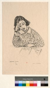 Pequeña lectora de Henri Matisse