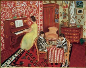 Pianista e intérpretes femeninas de Henri Matisse