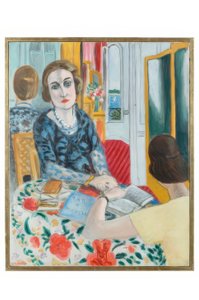 Retrato de la baronesa Gourgaud, de soltera Eva Gebhardt de Henri Matisse
