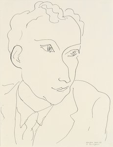 Retrato de Luis Aragón de Henri Matisse