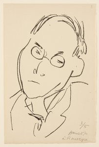 Retrato de Paul Léautaud de Henri Matisse