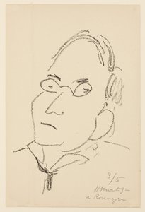 Retrato de Paul Léautaud de Henri Matisse