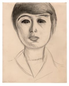 Retrato de una joven (Elsa Glaser) de Henri Matisse