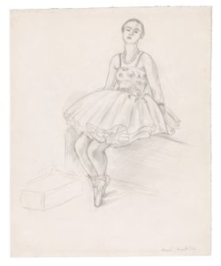 Bailarina sentada de Henri Matisse