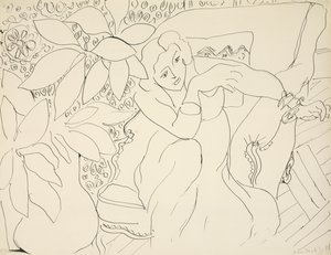 Mujer sentada de Henri Matisse