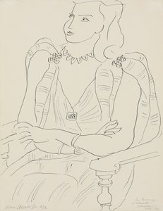 Mujer sentada de Henri Matisse