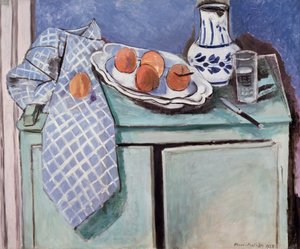 Bodegón sobre aparador verde de Henri Matisse