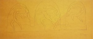Estudiar para el baile de Henri Matisse