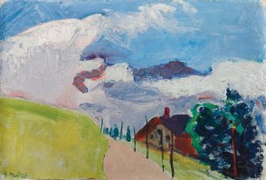 Paisaje suizo (Ruta de Chezieres a Villars)
