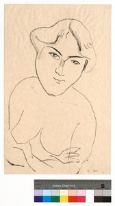 Torso con los brazos cruzados de Henri Matisse