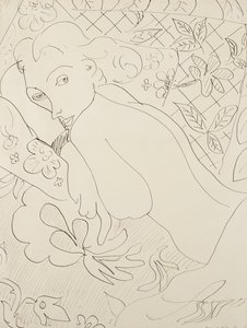 Mujer Mentirosa de Henri Matisse