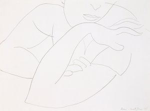 Mujer de brazos cruzados de Henri Matisse