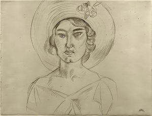 Mujer con sombrero de Henri Matisse