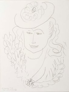 Mujer con sombrero de Henri Matisse