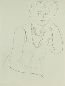 Mujer con collar de Henri Matisse