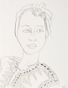 Mujer con turbante de Henri Matisse