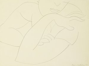 Mujer de brazos cruzados de Henri Matisse