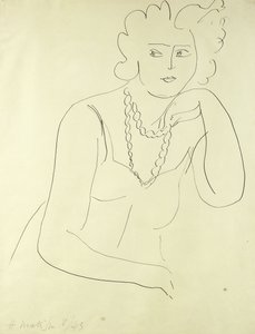 Collar de mujer de Henri Matisse