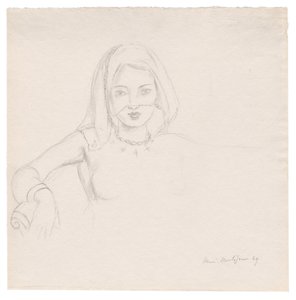 Joven con velo de Henri Matisse