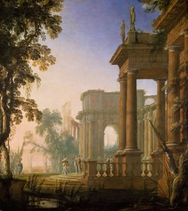 Jefté y su hija, 1650-1700 de Henri Mauperche