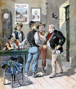 Antes de la elección, 1893 de Henri Meyer