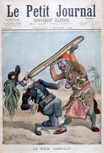 Caricatura de Francesco Crispi, político italiano, 1896