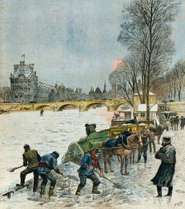 Ola de frío sobre París de Henri Meyer