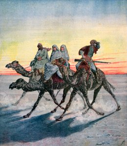 Escape de los prisioneros del Mahdi, Jartum, Sudán, 1892