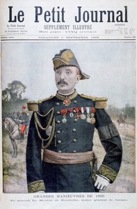 General Raoul le Mouton de Boisdeffre, soldado francés, 1895