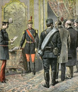 El rey Alejandro I toma el poder en Serbia de Henri Meyer