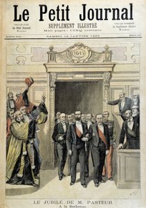 El jubileo de M. Pasteur en la Sorbona - en "Le Petite Journal" del 14/01/1893 de Henri Meyer